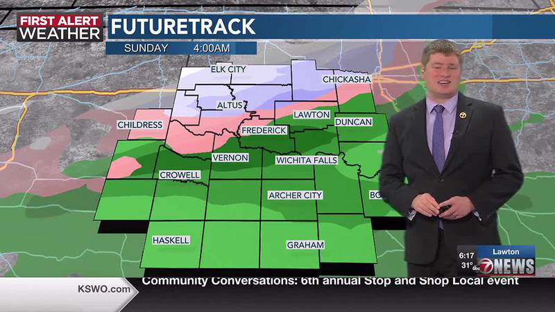 Wintry mix possible for northern Texoma this weekend | 11/22 AM