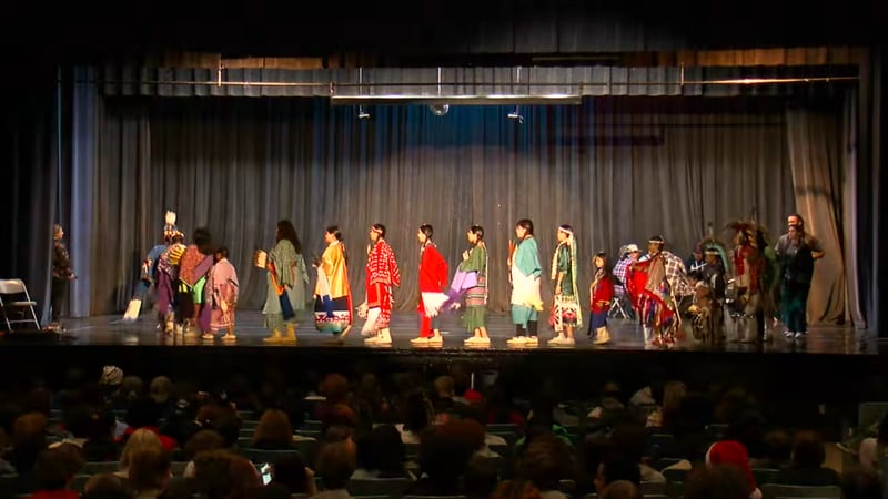 Comanche Youth Dancers visit Eisenhower schools to celebrate and educate