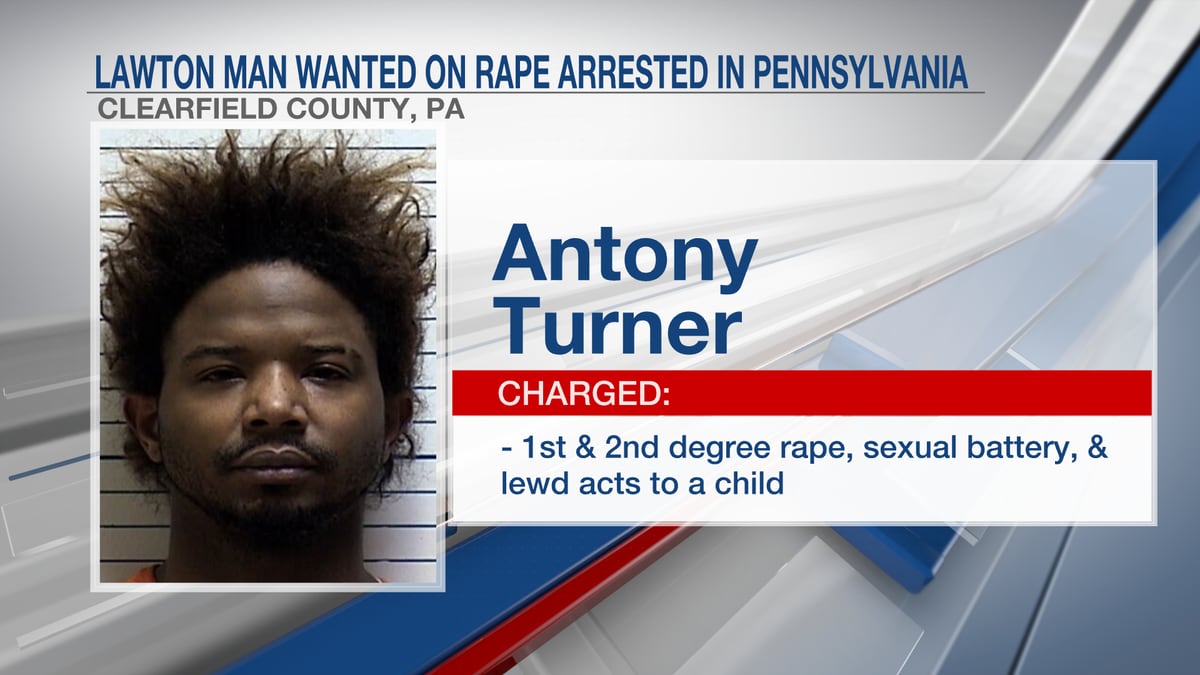 Turner is now in police custody in Pennsylvania.