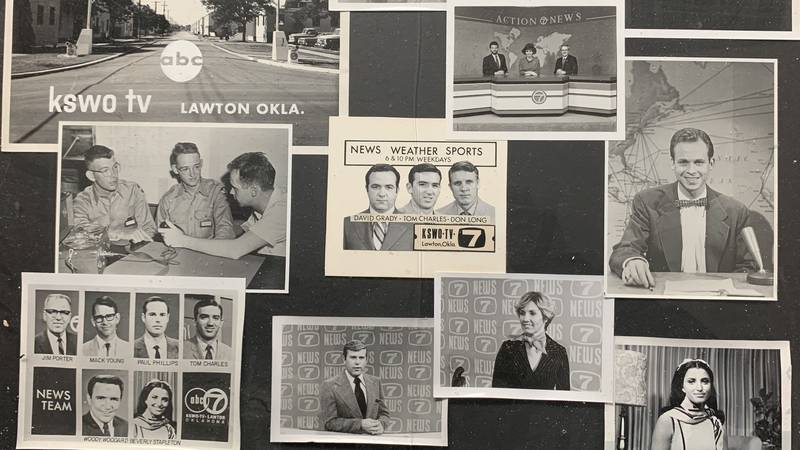 KSWO dug through the archives for photos and collages like this to celebrate 70 years on the...